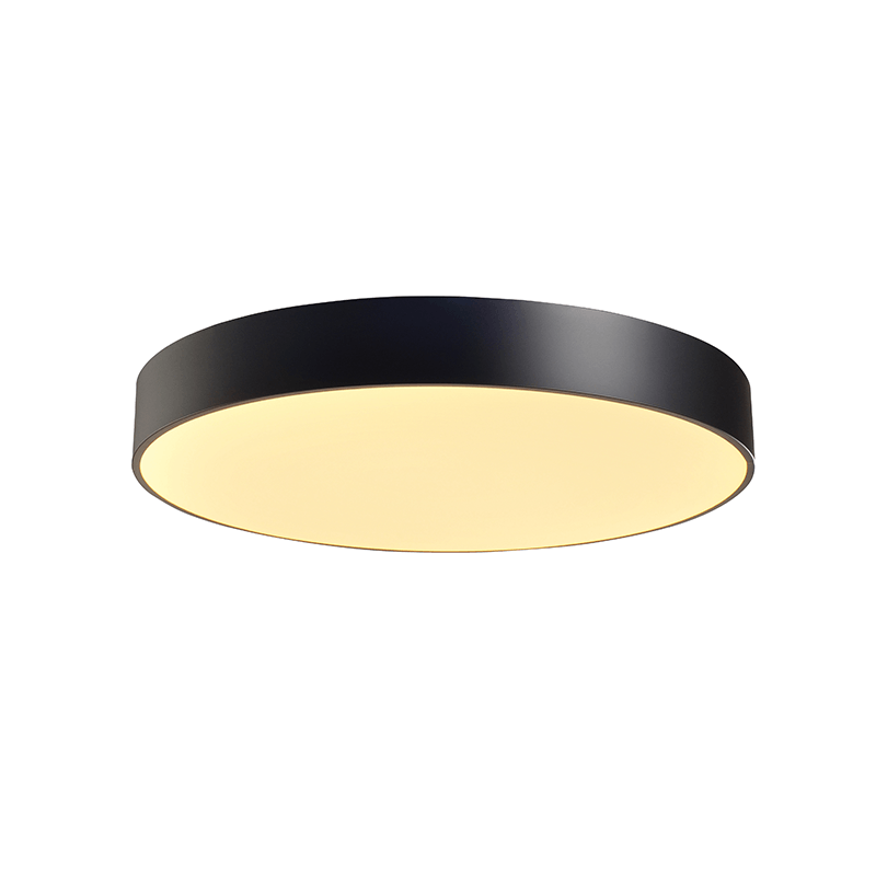 ΟΡΟΦΗΣ Φ/Σ LED 60W 4800LM 3000K ΜΑΥΡΟ ΜΕΤ/ΚΟ D75XH10CM OPTIMUS