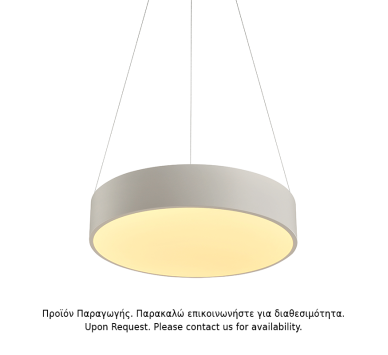 ΚΡΕΜΑΣΤΟ Φ/Σ LED 50W 4000LM 3000K ΛΕΥΚΟ ΜΕΤ/ΚΟ D50XH135CM OPTIMUS