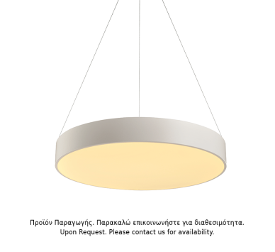 ΚΡΕΜΑΣΤΟ Φ/Σ LED 60W 4800LM 3000K ΛΕΥΚΟ ΜΕΤ/ΚΟ D75XH130CM OPTIMUS