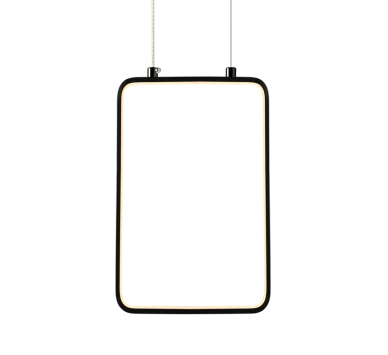 ΚΡΕΜΑΣΤΟ Φ/Σ LED 11W 3000K 1044LM ΜΑΥΡΟ ΜΕΤΑΛΛΙΚΟ 18X11XH136CM SYMETRIA