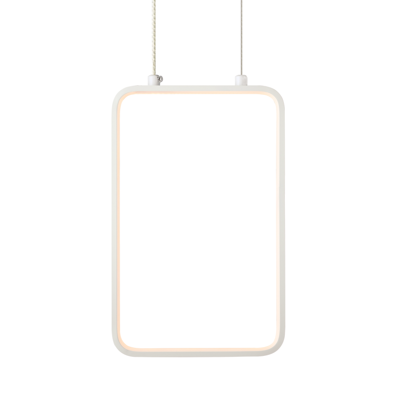 ΚΡΕΜΑΣΤΟ Φ/Σ LED 11W 3000K 1044LM ΛΕΥΚΟ ΜΕΤΑΛΛΙΚΟ 18X11XH136CM SYMETRIA