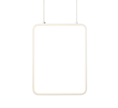 ΚΡΕΜΑΣΤΟ Φ/Σ LED 15W 3000K 1390LM ΛΕΥΚΟ ΜΕΤΑΛΛΙΚΟ 26X14XH142CM SYMETRIA