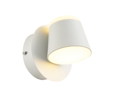 ΕΠΙΤΟΙΧΟ Φ/Σ LED 8W 3000K 640LM ΛΕΥΚΟ ΜΕΤ/ΚΟ 12X12X13CM LUCIDO
