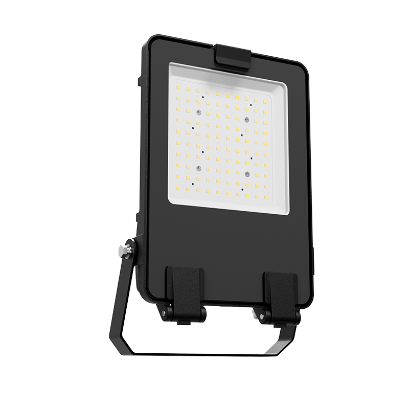 LED FLOODLIGHT,50W,100 – 277V,CRI>70155lm/W,110° TEMPERED GLASS,5 YEARS WARRANTY,IP66,IK08,3000K