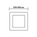 ΝΙΚΕΛ ΜΑΤ ΤΕΤΡΑΓΩΝΟ LED ΠΑΝΕΛ ΟΡΟΦΗΣ 23W 4000K 2120Lm 288x288mm 230V AC Ra80