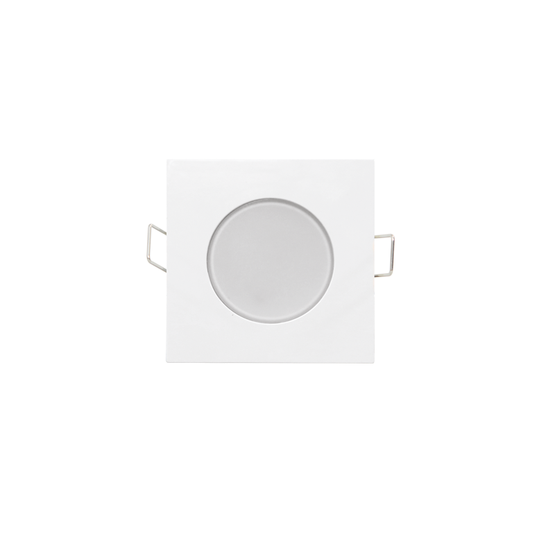 Υ/Κ LED SPOT IP65 WHITE SQUARE 5W 4.000K 230V AC 410Lm 120° Ra80