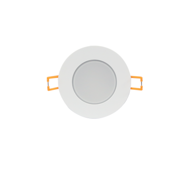 LED SPOT IP65 WHITE ROUND 8W 3.000K 230V AC 640Lm 120° Ra80