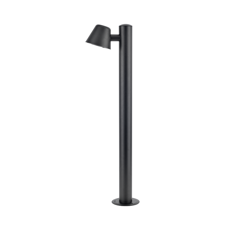 ΜΑΥΡΟ ΦΩΤΙΣΤΙΚΟ VIDA 1XGU10 MAX.35W IP44 ΜΕ ΚΟΛΩΝΑ & ΔΙΑΦΑΝΟ ΓΥΑΛΙ