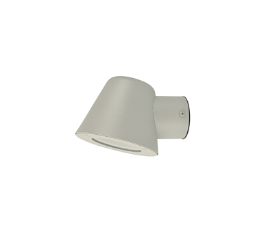 ΓΚΡΙ ΕΠΙΤΟΙΧΟ ΦΩΤΙΣΤΙΚΟ VIDA 1XGU10 MAX.35W IP44 ΜΕ ΔΙΑΦΑΝΟ ΓΥΑΛΙ