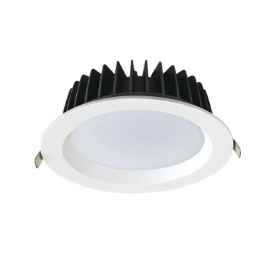 LED ΛΕΥΚΟ ΧΩΝΕΥΤΟ ΦΩΤΙΣΤΙΚΟ 40W 4000K 4700Lm 90° 230V AC Ra80 Φ230*77MM 5YRS