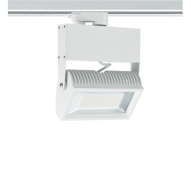 WHITE LED TRACK LIGHT 45W 3000K 4WIRES 80° 3500LM 230V Ra8