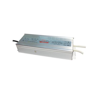 METAL CV LED DRIVER 150W 230V AC-12V DC 12.5A IP67 WITH CABLES
