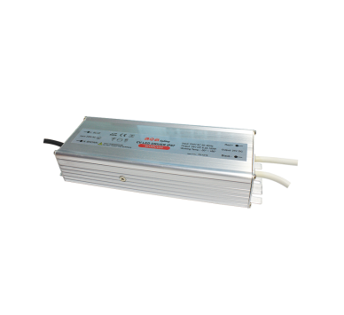 METAL CV LED DRIVER 150W 230V AC-24V DC 6.3A IP67 WITH CABLES