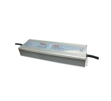 METAL 5YRS CV LED DRIVER 200W 230V AC-12V DC 16.7A IP67 WITH CABLES