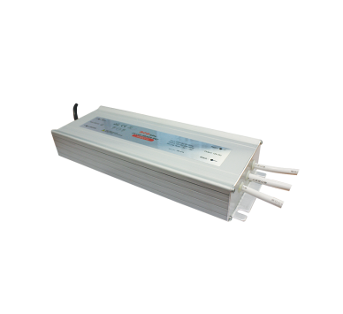 METAL CV LED DRIVER 300W 230V AC-12V DC 25A IP67 WITH CABLES
