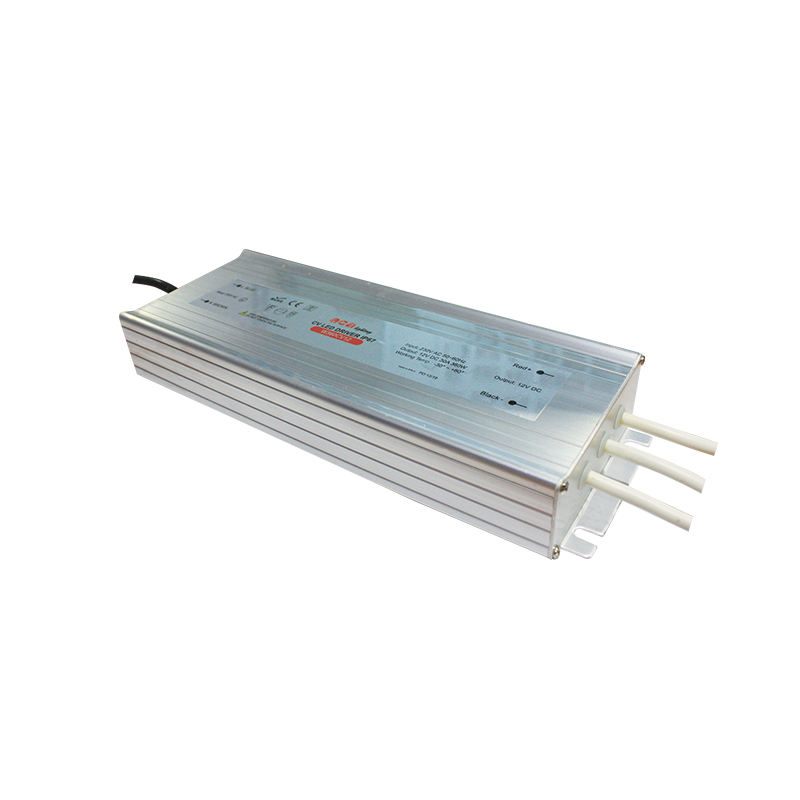 METAL CV LED DRIVER 360W 230V AC-12V DC 30A IP67 WITH CABLES
