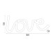 LOVE, 118 NEON LED ΛΑΜΠΑΚΙΑ ΜΕ ΜΠΑΤΑΡΙΑ (3xAA)/USB, ΡΟΖ, IP20, 35.5x2x13cm