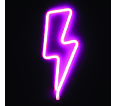 ΑΣΤΡΑΠΗ, 98 NEON LED ΛΑΜΠΑΚΙΑ ΜΕ ΜΠΑΤΑΡΙΑ (3xAA)/USB, POZ, IP20, 34x2x13cm