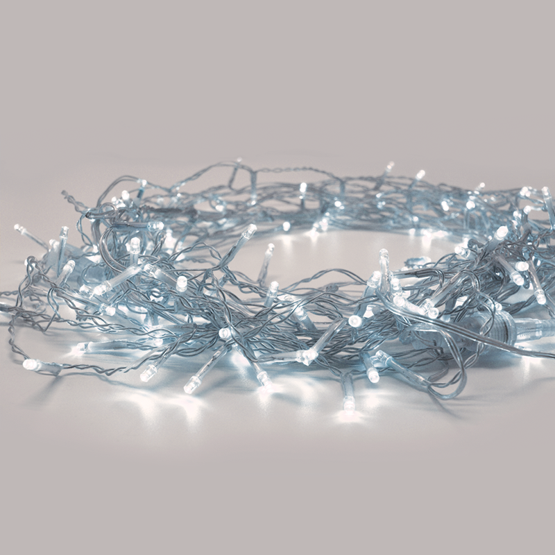  50LED ΛΑΜΠ. ΣΕΙΡΑ ΜΠΑΤ. (2xAA), CW ΣΤΑΘΕΡΑ,IP20, 490+30cm, ΔΙΑΦ. ΚΑΛ. ΤΡΟΦ.