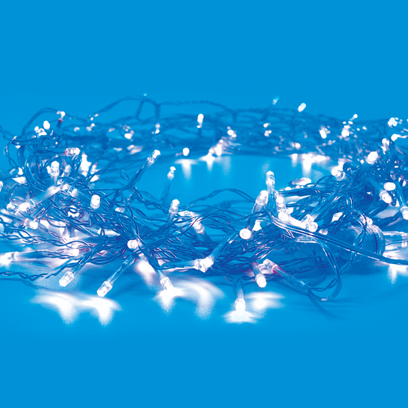  50LED ΛΑΜΠ. ΣΕΙΡΑ ΜΠΑΤ. (2xAA), ΜΠΛΕ ΣΤΑΘΕΡΑ,IP20, 490+30cm, ΔΙΑΦ. ΚΑΛ. ΤΡΟΦ.