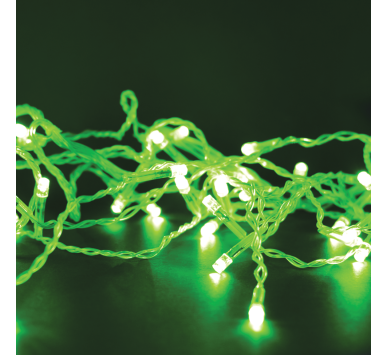 100LED ΛΑΜΠ ΣΕ ΣΕΙΡΑ 5cm ΠΡΑΣΙΝΑ ΑΝΤΑΠΤ 31VDC&ΕΠΕΚΤ MAX 6ΣΕΤ IP44 3m ΔΙΑΦ ΚΑΛΩΔ