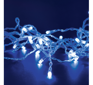 100LED ΛΑΜΠ ΣΕ ΣΕΙΡΑ 5cm ΜΠΛΕ ΑΝΤΑΠΤ 31VDC&ΕΠΕΚΤ MAX 6ΣΕΤ IP44 3m ΔΙΑΦ ΚΑΛΩΔ