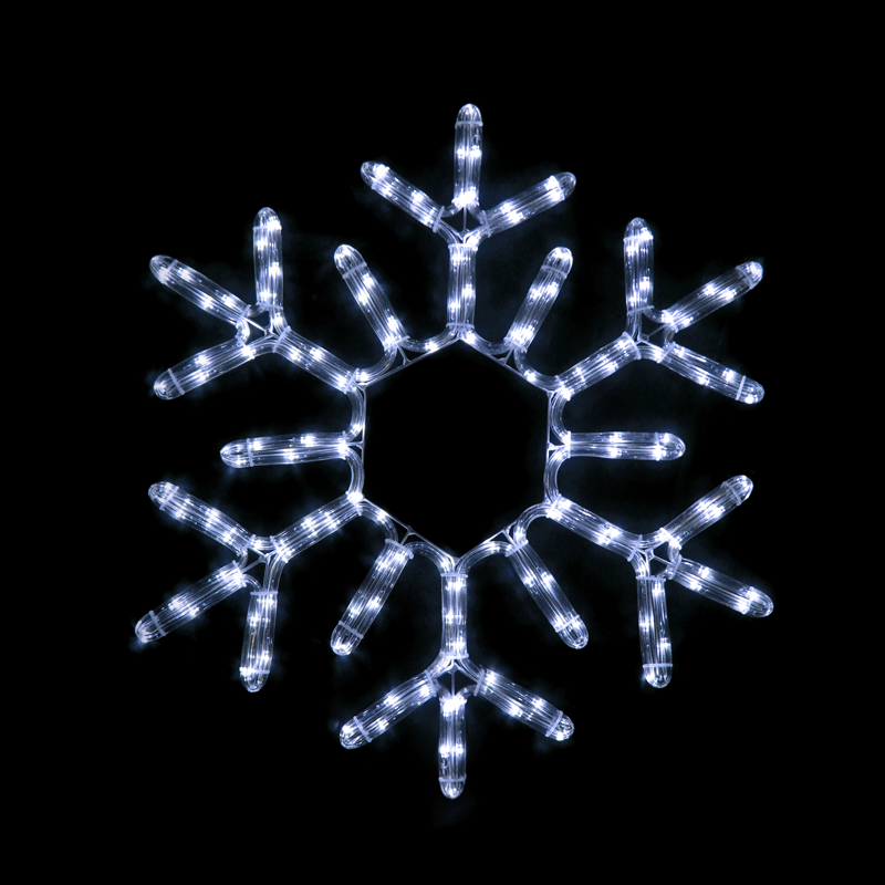 "SNOWFLAKE" 144 LED ΣΧΕΔΙΟ 6m ΜΟΝΟΚΑΝΑΛ ΦΩΤΟΣΩΛ ΨΥΧΡΟ ΛΕΥΚΟ ΜΗΧΑΝΙΣΜΟ FLASH IP44 56cm 1.5m ΚΑΛΩΔ