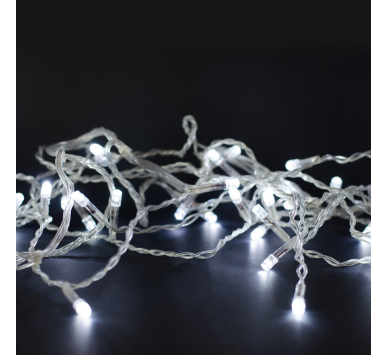  300 LED ΛΑΜΠ. ΣΕΙΡΑ (ANA 5cm), CWΑΝΤΑΠΤ.(31VDC) & 8 ΠΡΟΓΡΑΜ.,IP44, 15m, ΔΙΑΦ ΚΑΛ