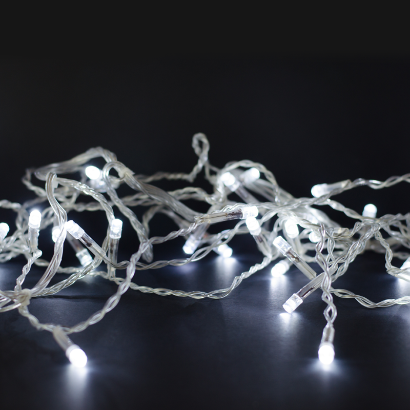 300 LED ΛΑΜΠ. ΣΕΙΡΑ (ANA 5cm), CWΑΝΤΑΠΤ.(31VDC) & 8 ΠΡΟΓΡΑΜ.,IP44, 15m, ΔΙΑΦ ΚΑΛ