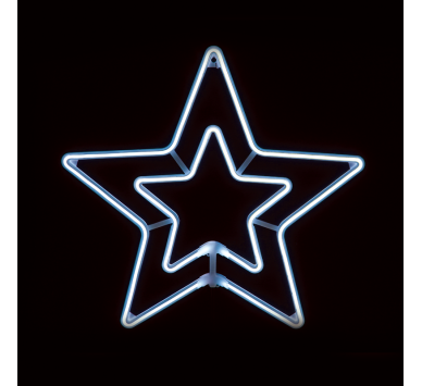  "DOUBLE STARS" 300 NEON LED 3m NEON DOUBLE SMD ΦΩΤ., CW ΣΤΑΘ., IP65, 55CM, 1.5m ΚΑΛ.