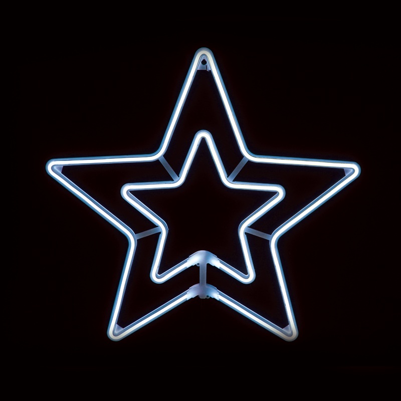  "DOUBLE STARS" 300 NEON LED 3m NEON DOUBLE SMD ΦΩΤ., CW ΣΤΑΘ., IP44, 55CM, 1.5m ΚΑΛ.