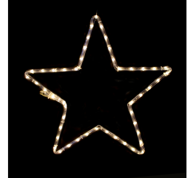  "STAR" 48 LED ΣΧΕΔΙΟ 2m ΜΟΝΟΚΑΝΑΛ ΦΩΤΟΣΩΛ ΘΕΡΜΟ ΛΕΥΚΟ IP65 55cm 1.5m ΚΑΛΩΔ