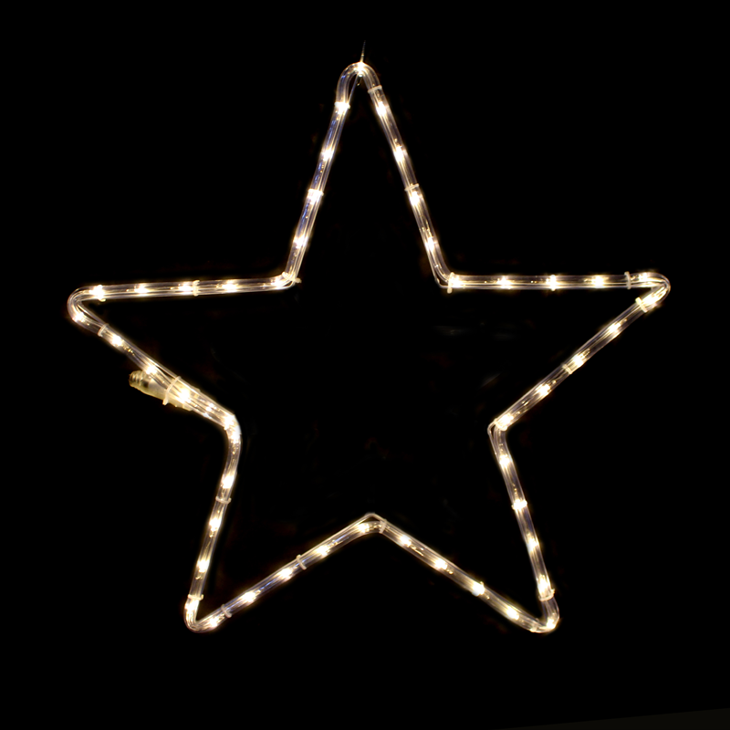  "STAR" 48 LED ΣΧΕΔΙΟ 2m ΜΟΝΟΚΑΝΑΛ ΦΩΤΟΣΩΛ ΘΕΡΜΟ ΛΕΥΚΟ IP44 55cm 1.5m ΚΑΛΩΔ