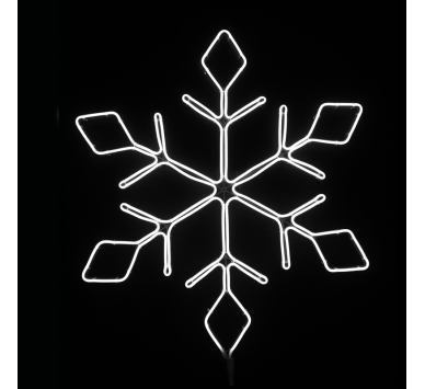 "SNOWFLAKE" 600LED ΣΧΕΔΙΟ 6m ΦΩΤΟΣΩΛ ΝΕΟΝ ΨΥΧΡΟ ΛΕΥΚΟ IP44 66x57.5cm 1.5m ΚΑΛΩΔ