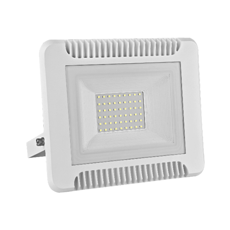 LED WHITE FLOOD LIGHT IP66 100W 3000K 9000Lm 230V 6PCS/CART