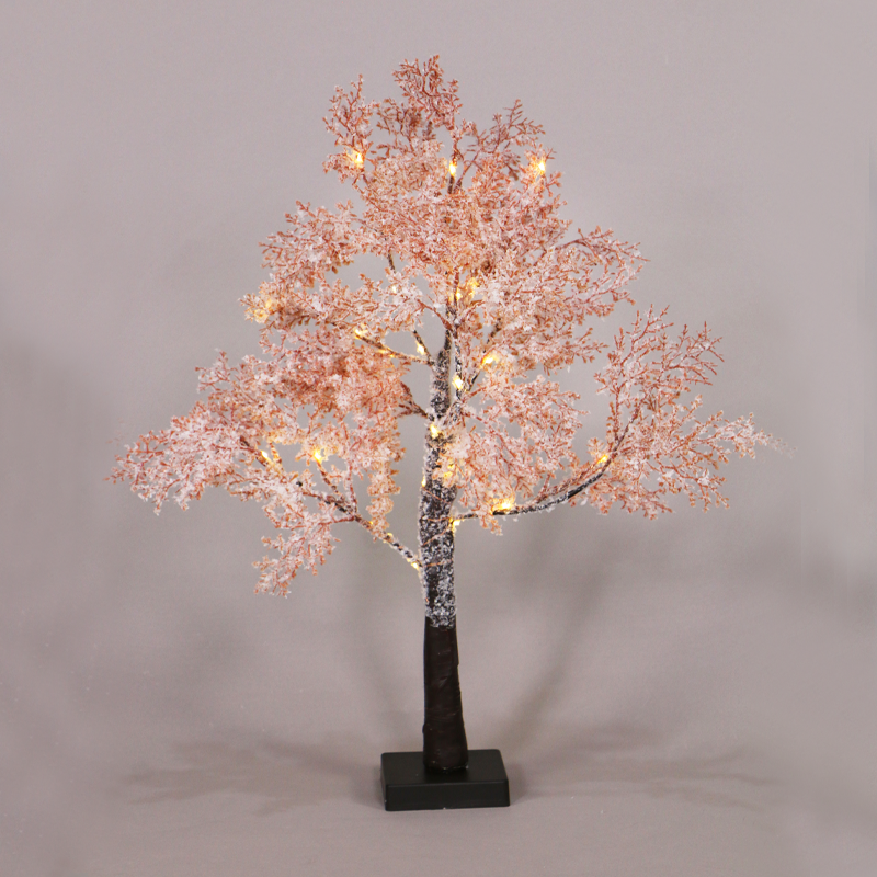  “SNOW FLOWER TREE” 29 WW LED ΛΑΜΠΑΚ. IP20 3xAA ΥΨΟΣ 60CM ΒΑΣΗ 10x10CM