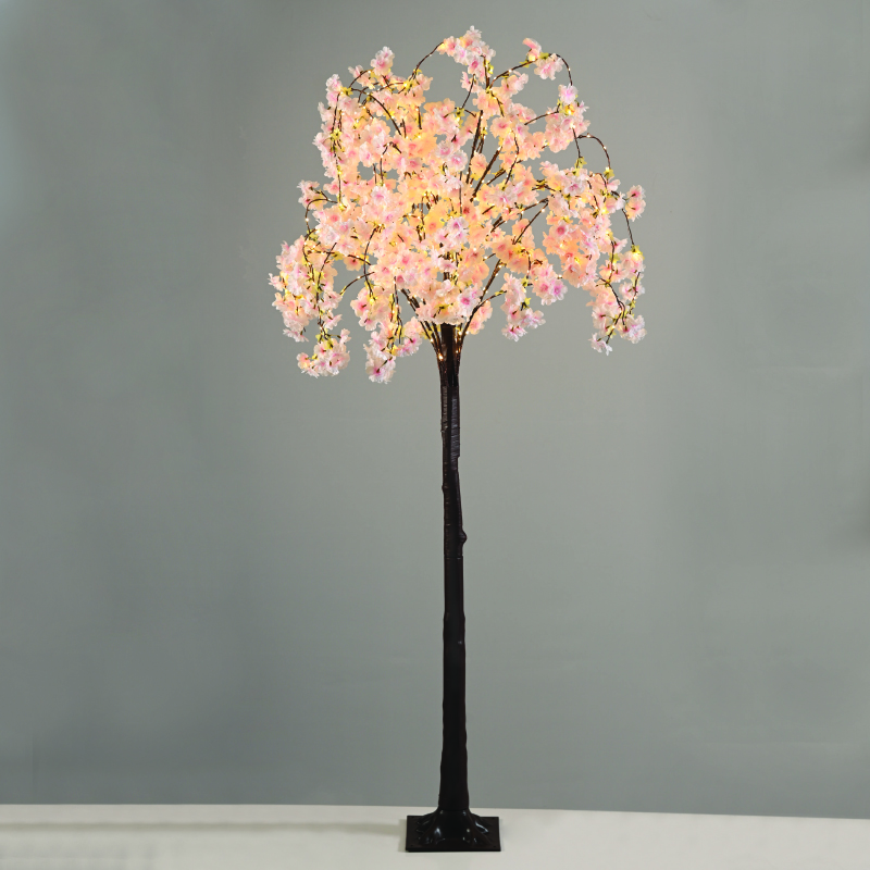 CHERRY BLOSSOM TREE 400 WW LED ΛΑΜΠ. ΑΝΤΑΠΤ:4,5V IP44 ΥΨΟΣ 180cm ΒΑΣΗ:21x21cm 5m ΚΑΛ ^