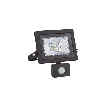 LED SENSOR FLOOD LIGHT IP66 10W 6.000K 230V 890Lm 24pcs/cart