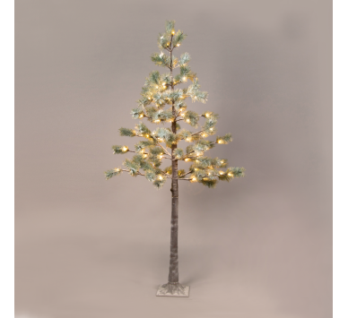  "SNOW PINE TREE" 96 WW LED ΛΑΜΠΑΚ.ΑΝΤΑΠΤ.(24VDC) IP44 21X21X180CM 3M KΑΦΕ ΚΑΛ. ΤΡΟΦ.