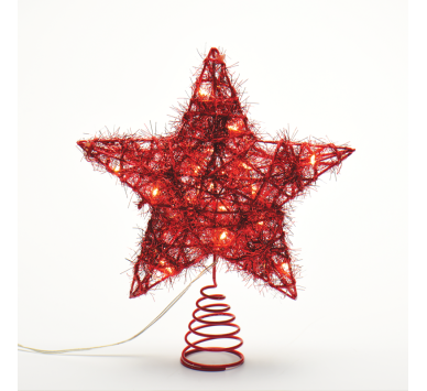 "RED CONVEX STAR" 20 MINI WW LED ΛΑΜΠ. ΜΠΑΤ. 3ΧΑΑ,IP20 23x5x20cm