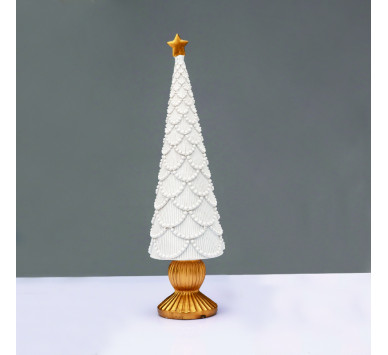 ΔΙΑΚΟΣΜΗΤΙΚΟ ΧΡΙΣΤΟΥΓΕΝΝΙΑΤΙΚΟ ΔΕΝΤΡΟ RESIN 42cm