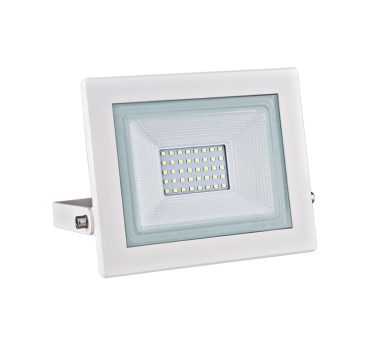 LED WHITE FLOOD IP66 30W 4.000K 230V 2580Lm 20pcs/cart