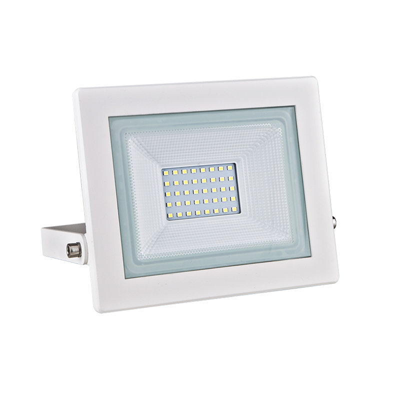 LED WHITE FLOOD IP66 30W 4.000K 230V 2580Lm 20pcs/cart