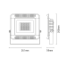 LED FLOOD LIGHT IP66 70W 4.000K 230V 5920Lm 6pcs/cart