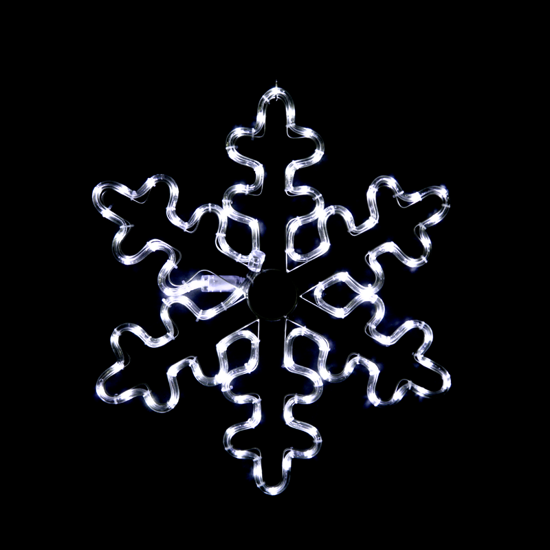 "SNOWFLAKE" 96 LED ΣΧΕΔΙΟ 4m ΜΟΝΟΚΑΝΑΛ ΦΩΤΟΣΩΛ ΨΥΧΡΟ ΛΕΥΚΟ ΜΗΧΑΝΙΣΜΟ FLASH IP44 56cm 1.5m ΚΑΛΩΔ