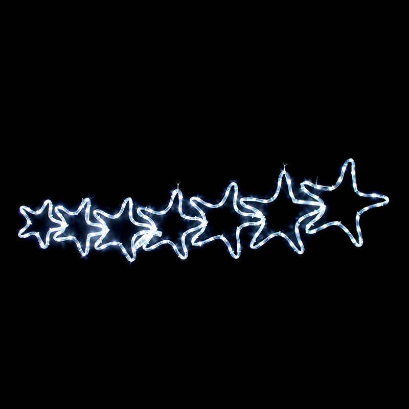  "7 STARS" 144LED ΣΧΕΔΙΟ 6m ΜΟΝΟΚΑΝΑΛ ΦΩΤΟΣΩΛ ΨΥΧΡΟ ΛΕΥΚΟ ΜΗΧΑΝΙΣΜΟ FLASH IP44 119x37cm 1.5m ΚΑΛΩΔ