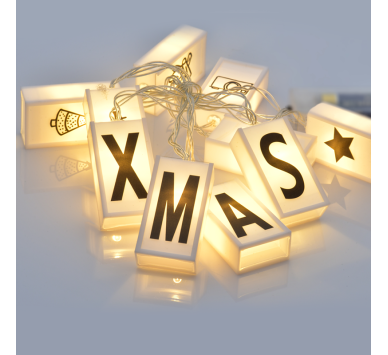 “LETTERS LAMP STRING LIGHTS” ΓΡΑΜΜΑΤΑ 10 LED ΛΑΜΠΑΚ ΣΕΙΡΑ ΜΠΑΤΑΡ(2xΑΑ) ΘΕΡΜΟ ΛΕΥΚΟ IP20 135+30cm ΔΙΑ