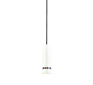 ΚΡΕΜΑΣΤΟ Φ/Σ 1XGU10 BUTTONS ΛΕΥΚΟ ΜΕΤ/ΚΟ IP20 D6XD10XH150CM