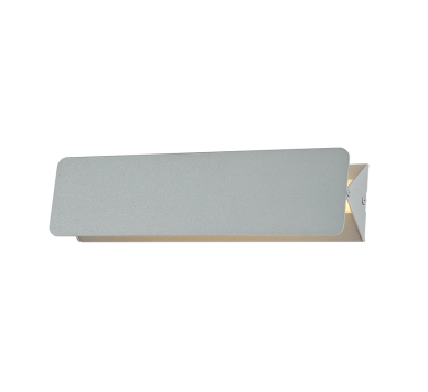 ΕΠΙΤΟΙΧΟ Φ/Σ LED 10W 3000K ΑΛΟΥΜΙΝΙΟ ΓΚΡΙ 31X8X5,5CM PYRAMID