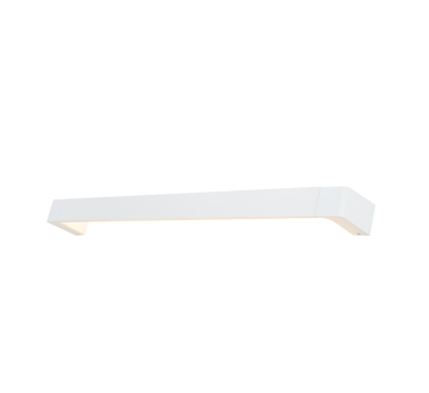 ΕΠΙΤΟΙΧΟ Φ/Σ LED 18W 3000K ΑΛΟΥΜΙΝΙΟ ΛΕΥΚΟ 90Χ6,4Χ10,5CM FOGA